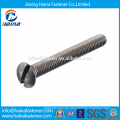 En existencia Alibaba China Proveedor DIN964 Acero al carbono / Acero inoxidable con cabeza avellanada tornillos con Zinc plateado / BO